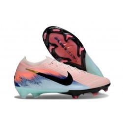 Crampons Nike Mercurial Vapor XVI Elite FG Rose Bleu Noir