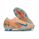 Crampons Nike Mercurial Vapor XVI Elite FG KM Orange Bleu