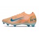 Crampons Nike Mercurial Vapor XVI Elite FG KM Orange Bleu
