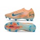 Crampons Nike Mercurial Vapor XVI Elite FG KM Orange Bleu