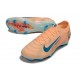 Crampons Nike Mercurial Vapor XVI Elite FG KM Orange Bleu