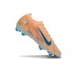 Crampons Nike Mercurial Vapor XVI Elite FG KM Orange Bleu