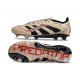 adidas Predator Elite FG Neuf Platin Métallique Noir Rouge