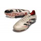 adidas Predator Elite FG Neuf Platin Métallique Noir Rouge