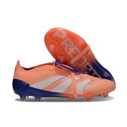 adidas Predator Elite Foldover Tongue FG Orange Blanc Bleu