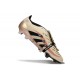 adidas Predator Elite Foldover Tongue FG Platin Métallique Noir Rouge