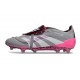 adidas Predator Elite Foldover Tongue FG Gris Blanc Rose
