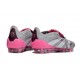 adidas Predator Elite Foldover Tongue FG Gris Blanc Rose