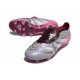 adidas Predator Elite Foldover Tongue FG Gris Blanc Rose
