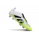 adidas Predator Elite Foldover Tongue FG Blanc Ftwr Core Noir Citron Lucide