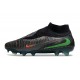 Chaussure Nike Phantom 6 Elite FG Noir Vert