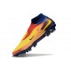 Nike Phantom 6 Elite FG X Haaland Orange Laser Citron Venin Bleu Vide