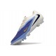 Nike Phantom 6 Low Elite FG Bleu Rapide Blanc Obsidienne Foncé