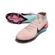 Nike Zoom Mercurial Superfly 10 Elite FG Rose Bleu Noir