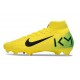 Nike Zoom Mercurial Superfly 10 Elite FG Jaune Vert Noir