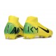 Nike Zoom Mercurial Superfly 10 Elite FG Jaune Vert Noir