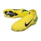 Nike Zoom Mercurial Superfly 10 Elite FG Jaune Vert Noir