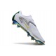 Nike Phantom 6 Low Elite FG Blanc Argent Vert