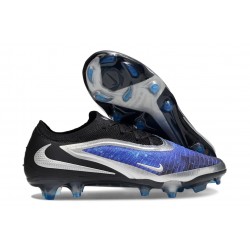 Nike Phantom 6 Low Elite FG Bleu Argent Noir