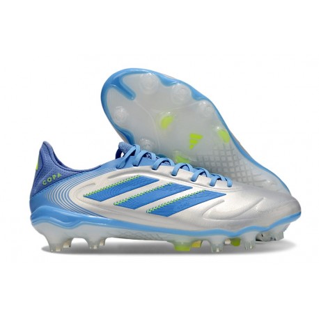 adidas Copa Pure 3 Elite FG Neuf Bleu Halo Bleu Fusion Citron Lucide