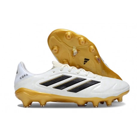 adidas Copa Pure 3 Elite FG Neuf Blanc Ftwr Or Mat Noir