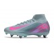 Nik Mercurial Superfly X Elite SG Pro Cube Océan Rose Explosif