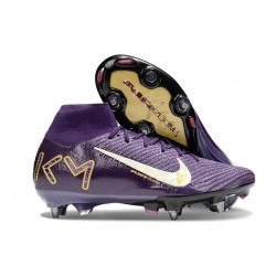 Nik Mercurial Superfly X Elite SG Pro X MBAPPÉ Violet Grandiose Ivoire Pâle