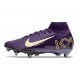 Nik Mercurial Superfly X Elite SG Pro X MBAPPÉ Violet Grandiose Ivoire Pâle