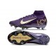 Nik Mercurial Superfly X Elite SG Pro X MBAPPÉ Violet Grandiose Ivoire Pâle