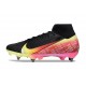 Nik Mercurial Superfly X Elite SG Pro Noir Rouge Jaune Vert