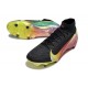 Nike Mercurial Superfly X Elite SG Pro Noir Rouge Jaune Vert