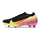 Nike Zoom Mercurial Vapor 16 Elite SG Noir Jaune Rouge Vert