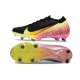 Nike Zoom Mercurial Vapor 16 Elite SG Noir Jaune Rouge Vert