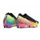 Nike Zoom Mercurial Vapor 16 Elite SG Noir Jaune Rouge Vert