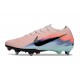 Nike Zoom Mercurial Vapor 16 Elite SG Rose Noir Bleu