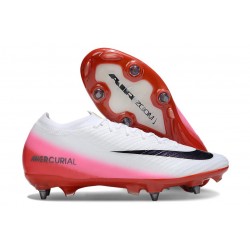 Nike Zoom Mercurial Vapor 16 Elite SG Blanc Noir Rouge