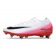 Nike Zoom Mercurial Vapor 16 Elite SG Blanc Noir Rouge