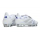 Adidas Predator Elite Fold-over Tongue SG Blanc Argent Bleu