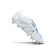 Adidas Predator Elite Fold-over Tongue SG Blanc Argent Bleu