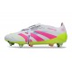 Adidas Predator Elite Fold-over Tongue SG Blanc Rose Jaune