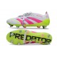 Adidas Predator Elite Fold-over Tongue SG Blanc Rose Jaune
