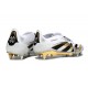 Adidas Predator Elite Fold-over Tongue SG Blanc Ftwr Noir Or Métallique