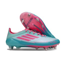 adidas F50 Elite SG-Pro MESSI Aqua Flash Rose Lucide Cyan Lucide