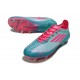 adidas F50 Elite SG-Pro MESSI Aqua Flash Rose Lucide Cyan Lucide