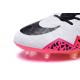 Hommes Chaussures Nike HyperVenom Phantom 2 FG Blanc Orange Rose Noir