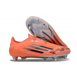adidas F50 Elite Laceless SG Orange Noir