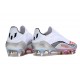 adidas F50 Elite Laceless SG X Messi Blanc Ftwr Rouge Lucide Argent Mét