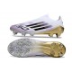 adidas F50 Elite Laceless SG Blanc Noir Or Mét