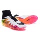 Hommes Chaussures Nike HyperVenom Phantom 2 FG Blanc Orange Rose Noir