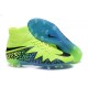 Nouveau Cramons Nike HyperVenom Phantom 2 FG Volt Bleu Noir